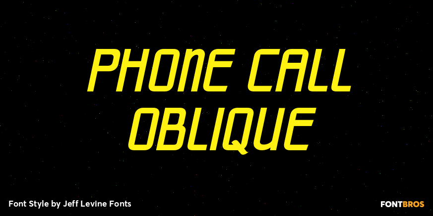 Phone Call Oblique Poster