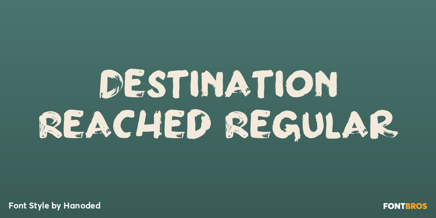 Destination Reached Regular Poster