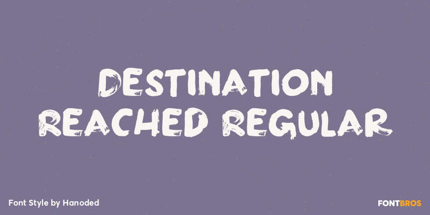 Destination Reached Regular Poster