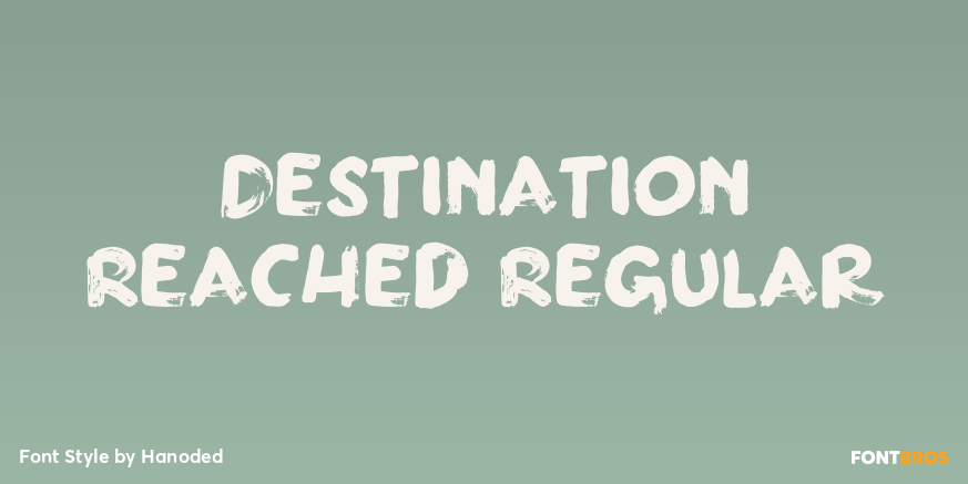Destination Reached Regular Poster