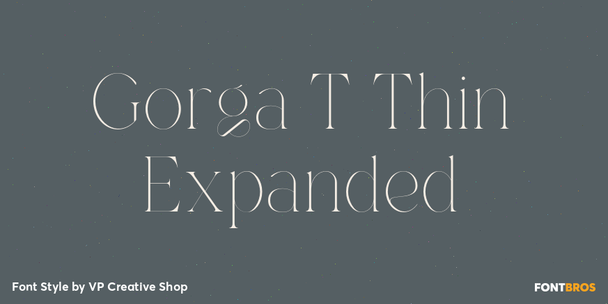 Gorga T Thin Expanded Poster