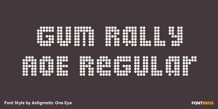 Gum Rally AOE Regular Poster