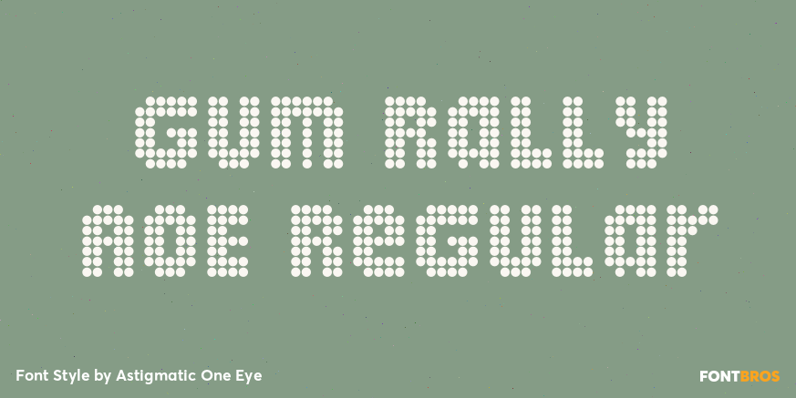 Gum Rally AOE Regular Poster