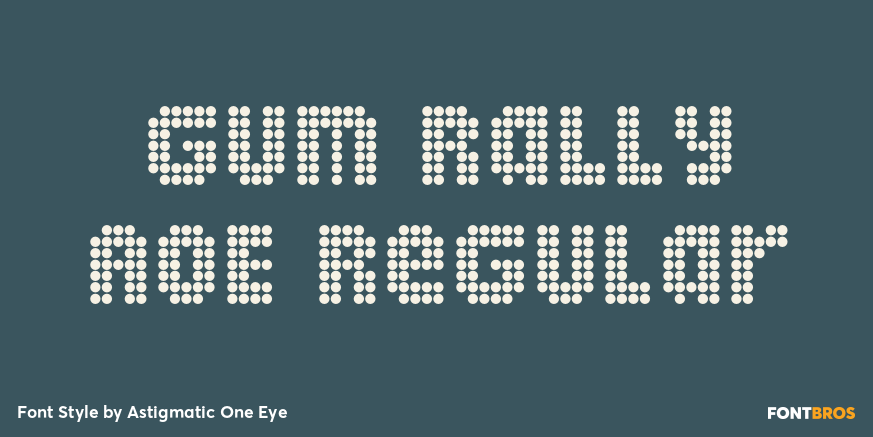 Gum Rally AOE Regular Poster