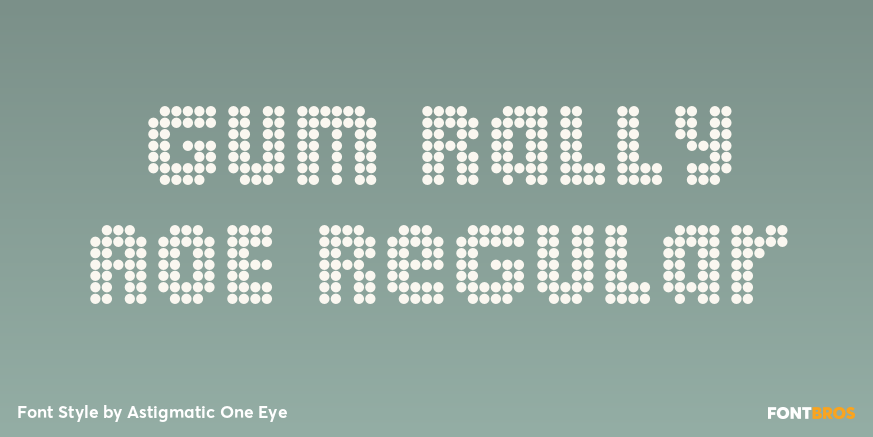 Gum Rally AOE Regular Poster