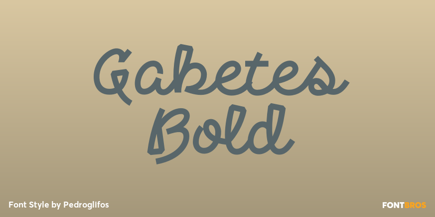 Gabetes Bold Poster
