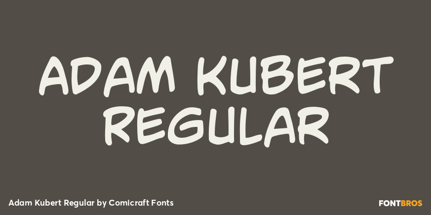 Adam Kubert Regular Poster