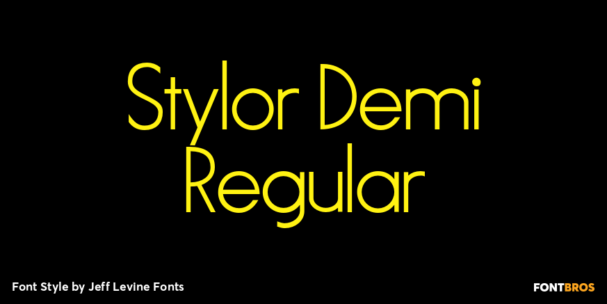 Stylor Demi Regular Poster