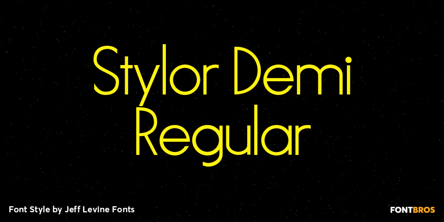 Stylor Demi Regular Poster