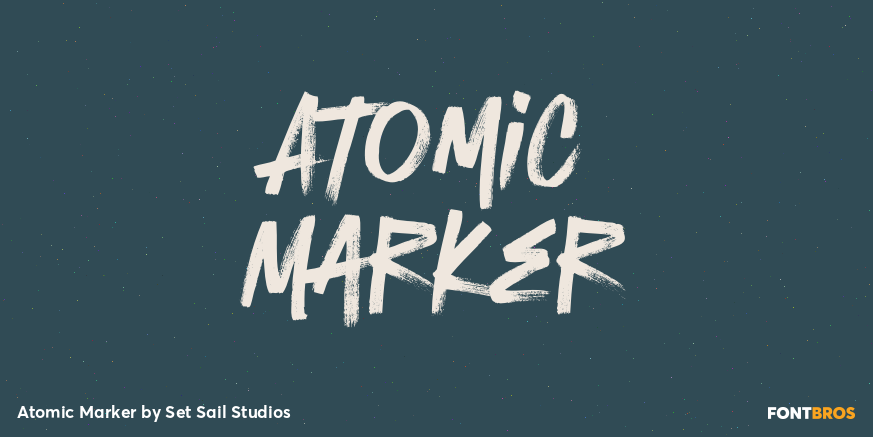 Atomic Marker Poster