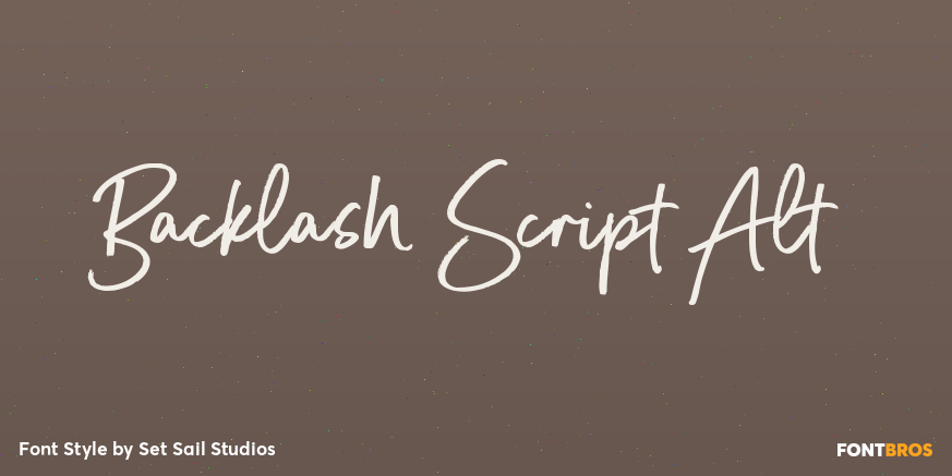 Backlash Script Alt Poster