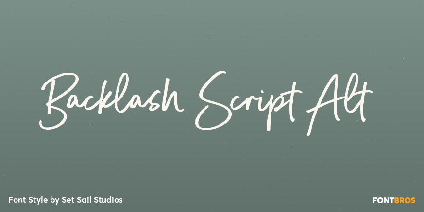 Backlash Script Alt Poster