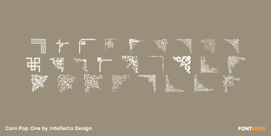 Corn Pop One Font Poster #1