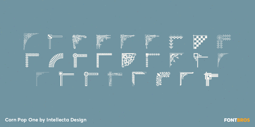Corn Pop One Font Poster #1
