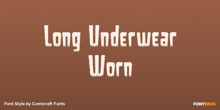 Long Underwear Worn Poster