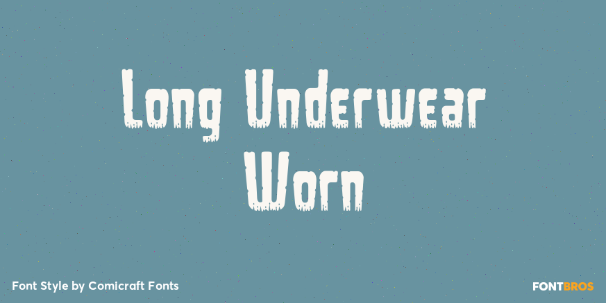 Long Underwear Worn Poster