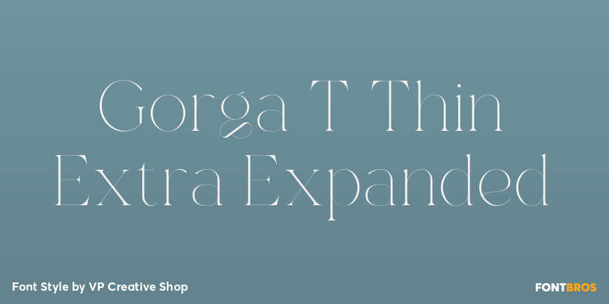 Gorga T Thin Extra Expanded Poster