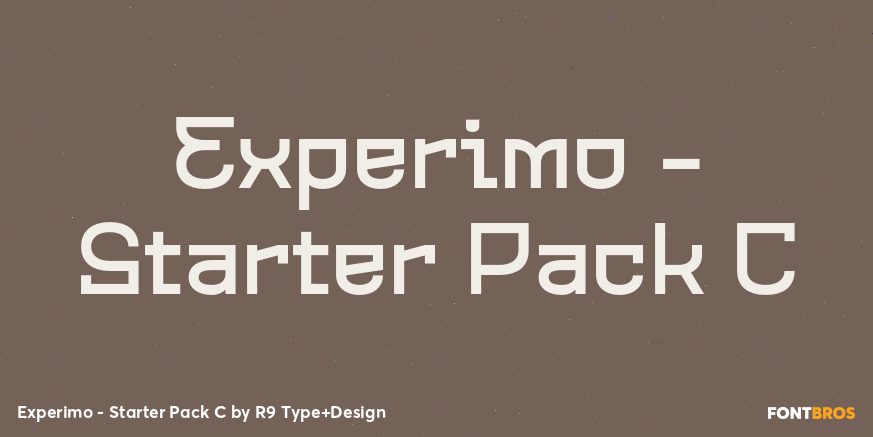 Experimo - Starter Pack C Poster