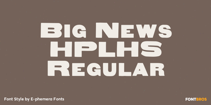 Big News HPLHS Regular Poster