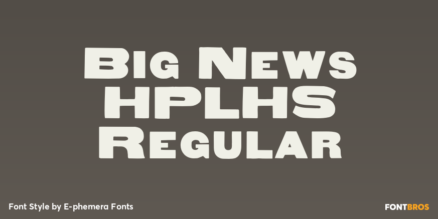 Big News HPLHS Regular Poster