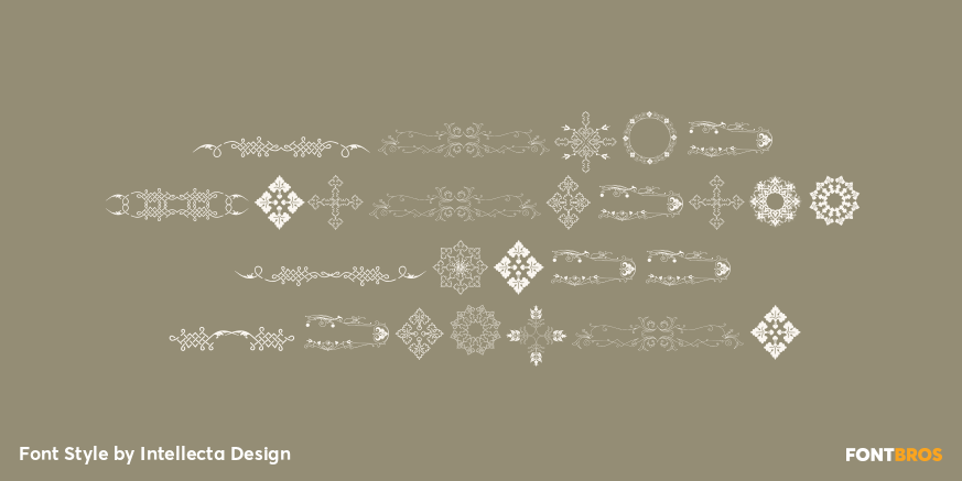 Naive Ornaments Three Regular Poster