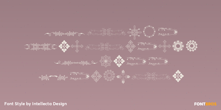 Naive Ornaments Three Regular Poster