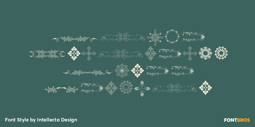 Naive Ornaments Three Regular Poster