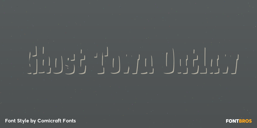 Ghost Town Outlaw Poster