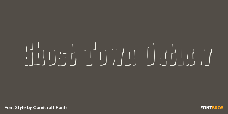 Ghost Town Outlaw Poster