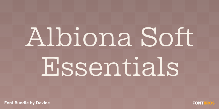 Albiona Soft Essentials Poster