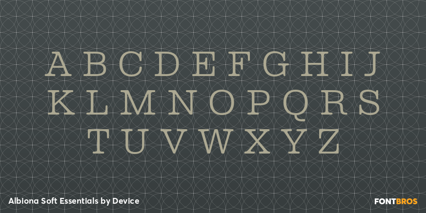 Albiona Soft Essentials Font Poster #2