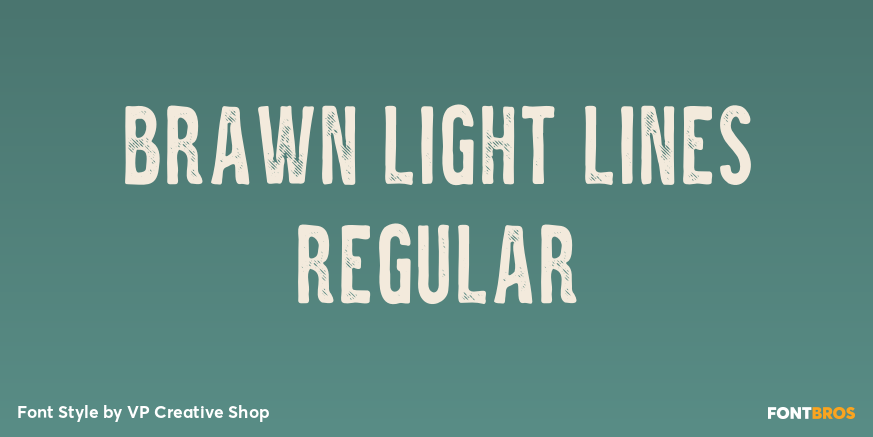 Brawn Light Lines Regular Poster