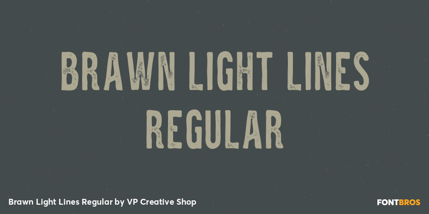 Brawn Light Lines Regular Poster