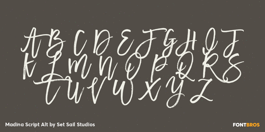 Madina Script Alt Font Poster #2