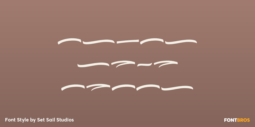 Ghost Type Swash Poster