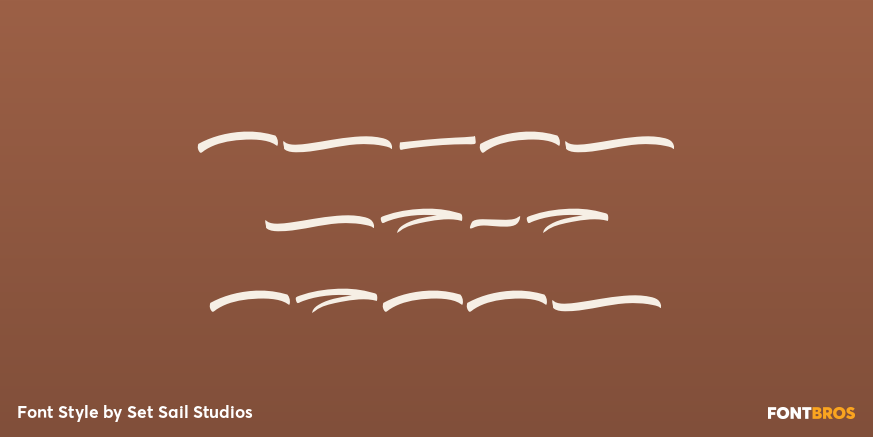 Ghost Type Swash Poster