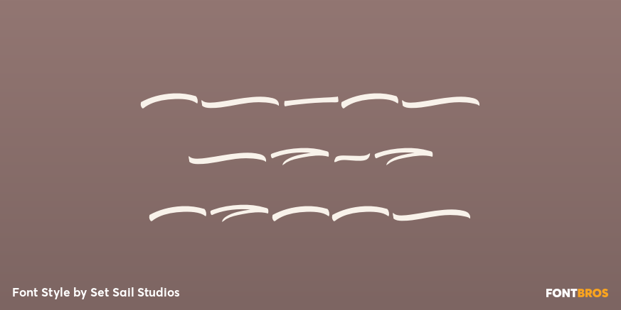 Ghost Type Swash Poster