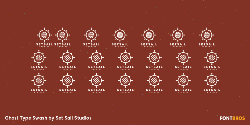 Ghost Type Swash Font Poster #4