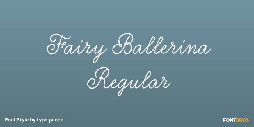 Fairy Ballerina Regular Poster