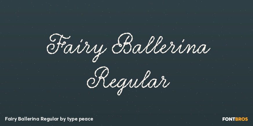 Fairy Ballerina Regular Poster