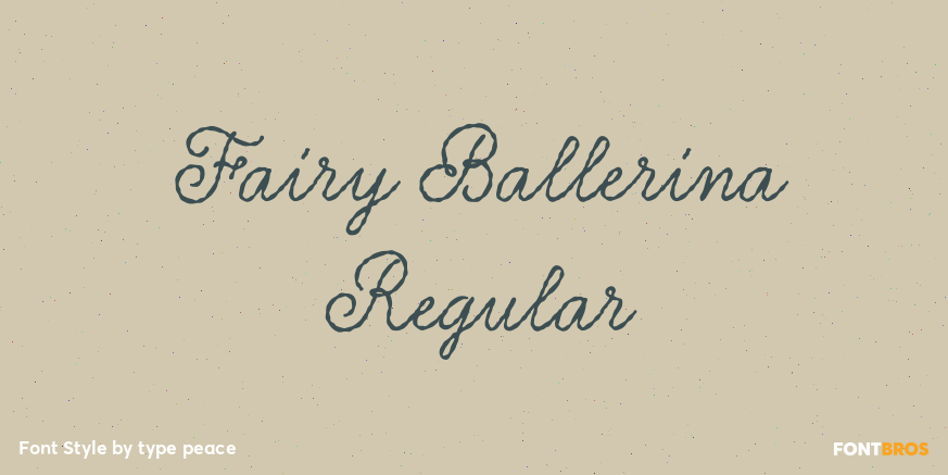 Fairy Ballerina Regular Poster