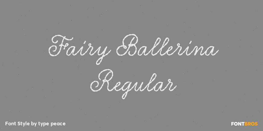 Fairy Ballerina Regular Poster