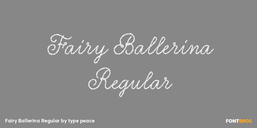 Fairy Ballerina Regular Poster