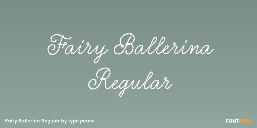 Fairy Ballerina Regular Poster