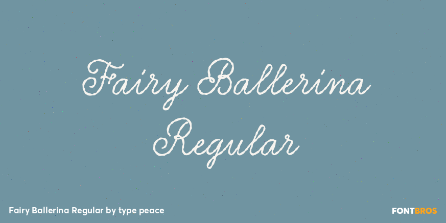 Fairy Ballerina Regular Poster
