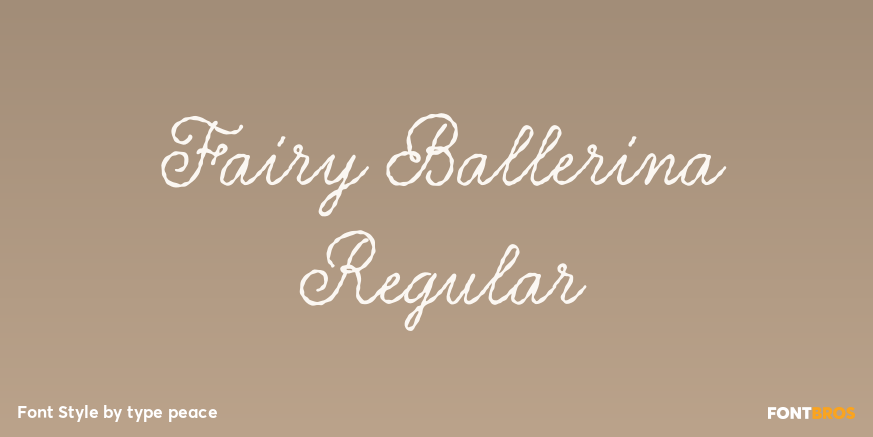 Fairy Ballerina Regular Poster