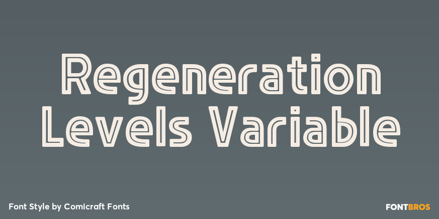 Regeneration Levels Variable Poster