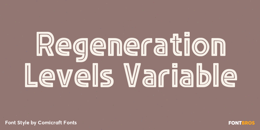 Regeneration Levels Variable Poster
