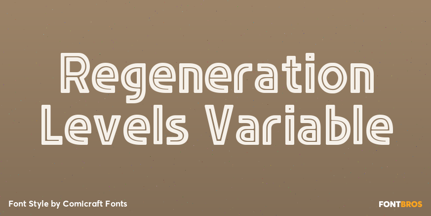Regeneration Levels Variable Poster