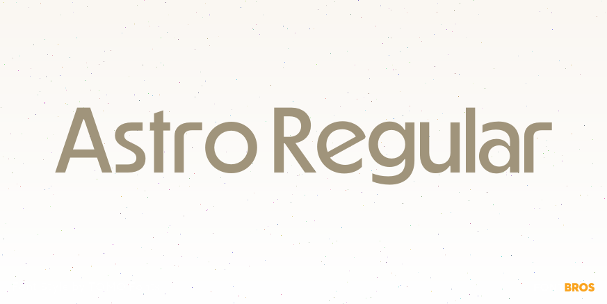 Astro Regular Poster